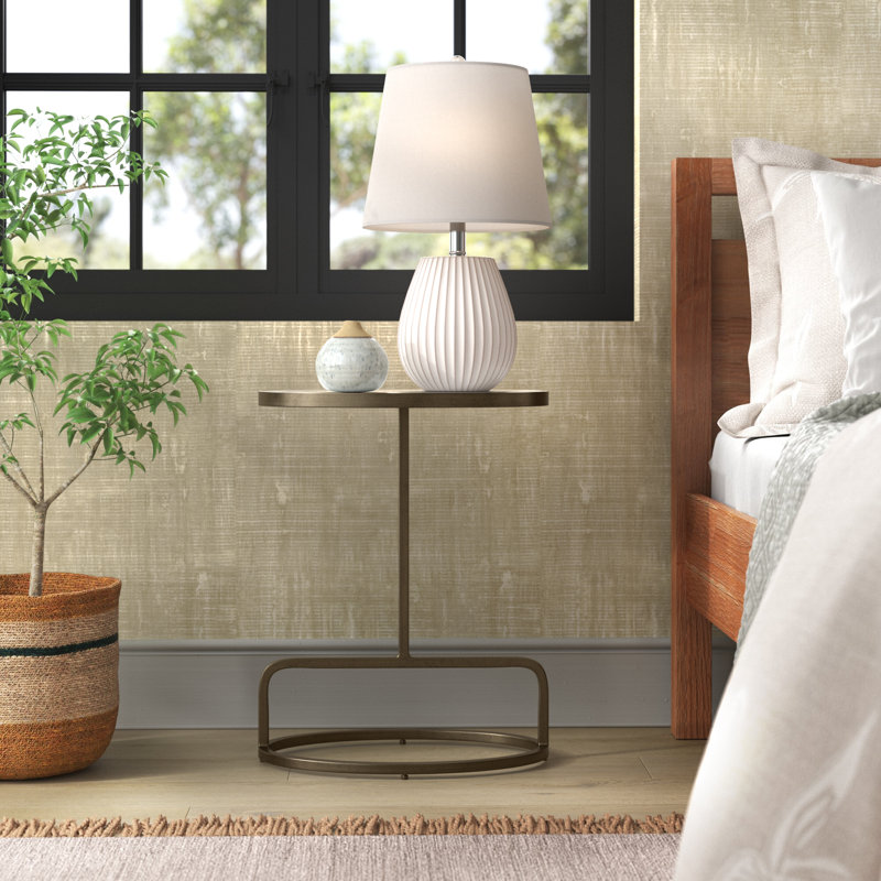 Bethany Marble Tray Top End Table