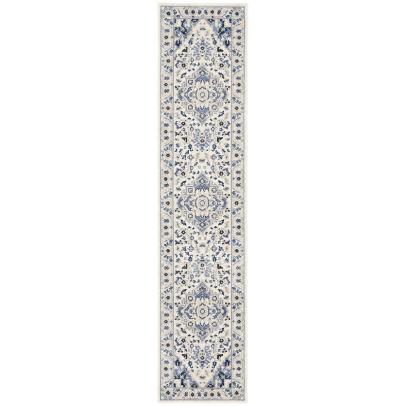 Kawamura Oriental Indoor Rug, Runner 2'2" x 10'