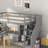 Montelimar Twin Size Loft Bed With L-Shaped Desk And Drawers-197078779