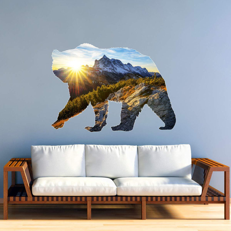 Landscape & Nature Wall Decal, 36"H X 51"W