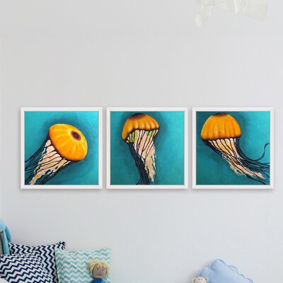 Jelly by Nicola Joyner - 3 Piece Graphic Art Print Set on Paper -  Marmont Hill, MH-NJOY-434445-NWFP-36