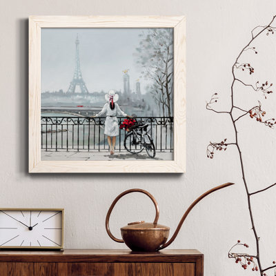 " Lady In Paris " Painting Print