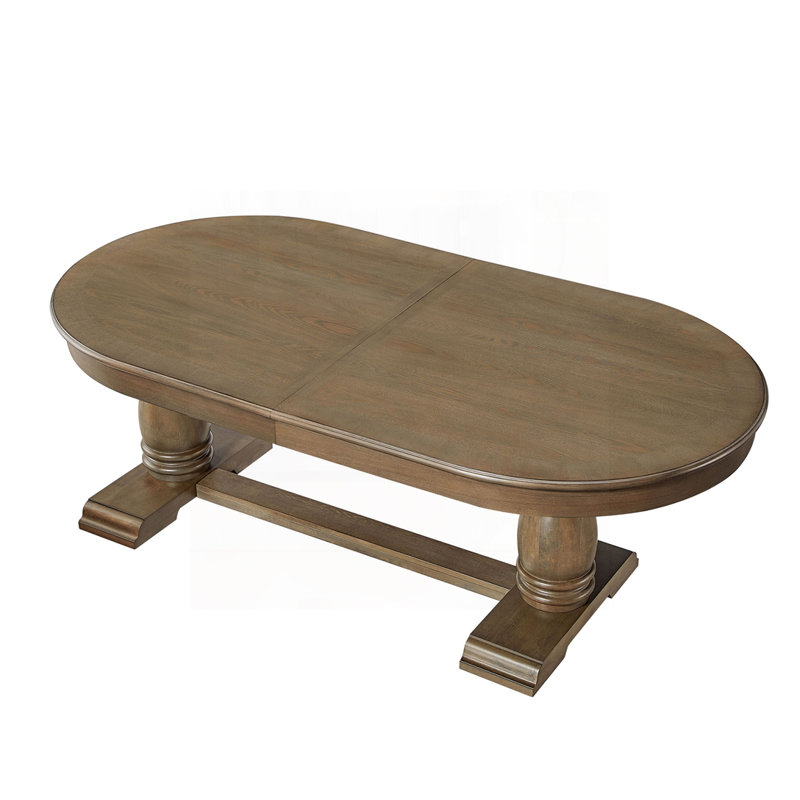 94.06 Inch Extendable Wooden Dining Table