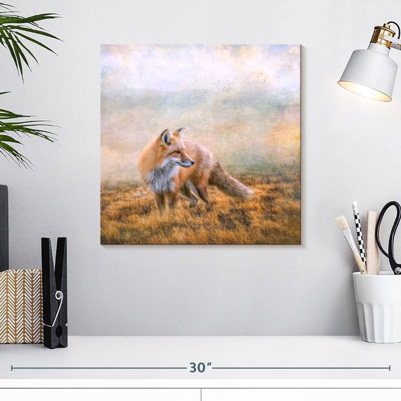 Brampt Seeking Mischief, 16" H x 16" W