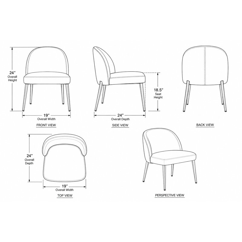 Chaise d'appoint Vera Lusso - Chaises d'appoint de salle à manger modernes - Chaises rembourrées contemporaines en similicuir avec structure en métal doré - Ensemble de 2 chaises de salle à manger, de chambre à coucher, de bureau ou de cuisine - Chaises de salle à manger blanches avec pieds dorés