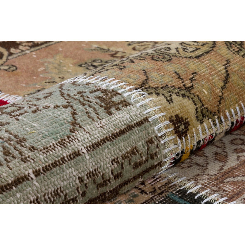 Tapis beige moderne fabriqué à la main Modern
