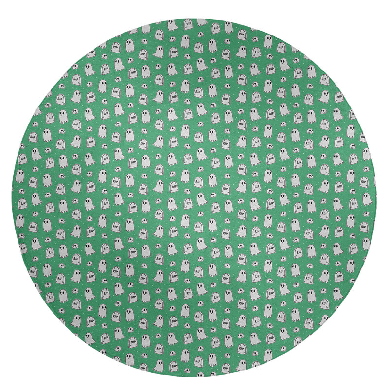 Tapis de zone verte ghosts classic, Rond 5 pi