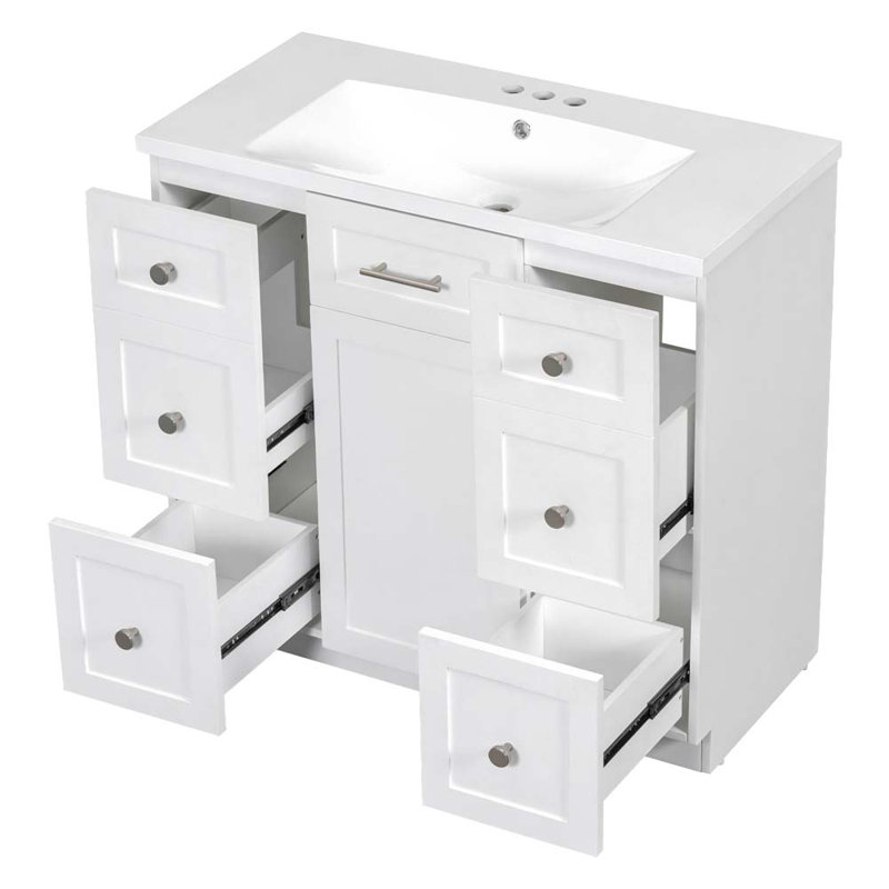 18 meuble-lavabo simple avec comptoir