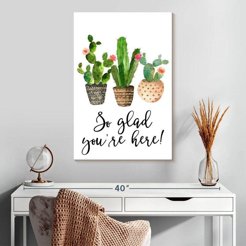 Harnek So Glad You're Here, 30" H x 20" W