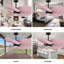 Alessandra Tropical - Five Blade Ceiling Fan - Integrated LED -Matte Black Finish -Light Blue Blades-968185020-968185000