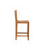 Elzas Outdoor Teak Bar Stool-1899720957