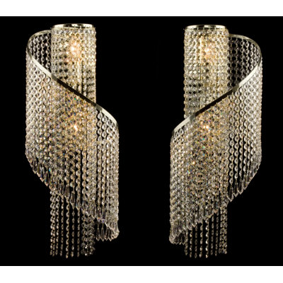 Plafonnier encastré à 2 lumières à intensité variable