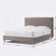 Lit plateforme tapissier Vireo
