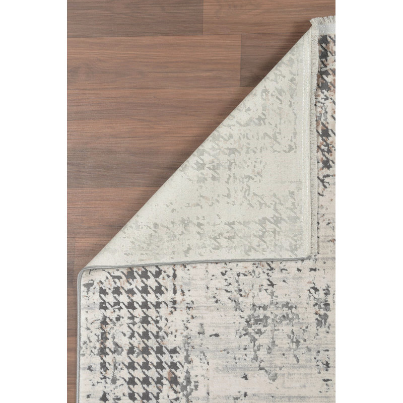 Luxurious Woven Carpet, 2.6 x 4.9 ft, Beige | 100% Acrylic, 2200 g/m², 0.3 in Pile Height | Cotton/Jute Sole, 1,150,000 Thread Points | Ideal for Living Room & Bedroom, Easy to Vacuum, Spot Clean Only