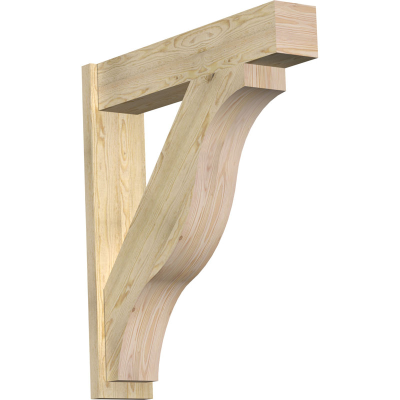 Jeu de blocs Funston, 8" W Douglas Fir (Rough Sawn), P 38 po x H 42 po