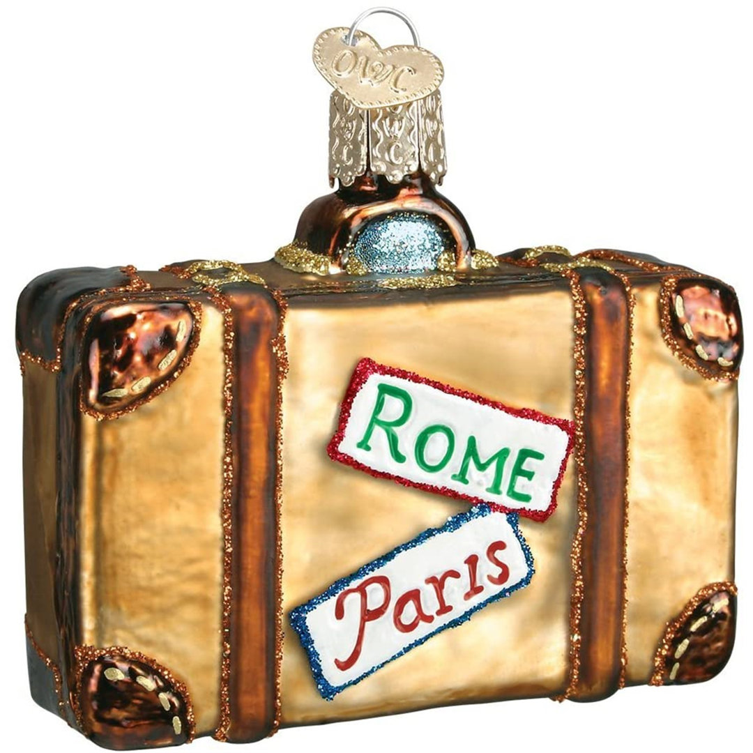 2.5'' Handmade Glass Hanging Figurine Ornament Old World Christmas