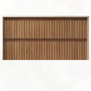 Armoire murale avec 2 tiroirs sous-comptoir à extension complète pré-assemblés