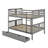 Full Over Full Bunk Bed With Drawers