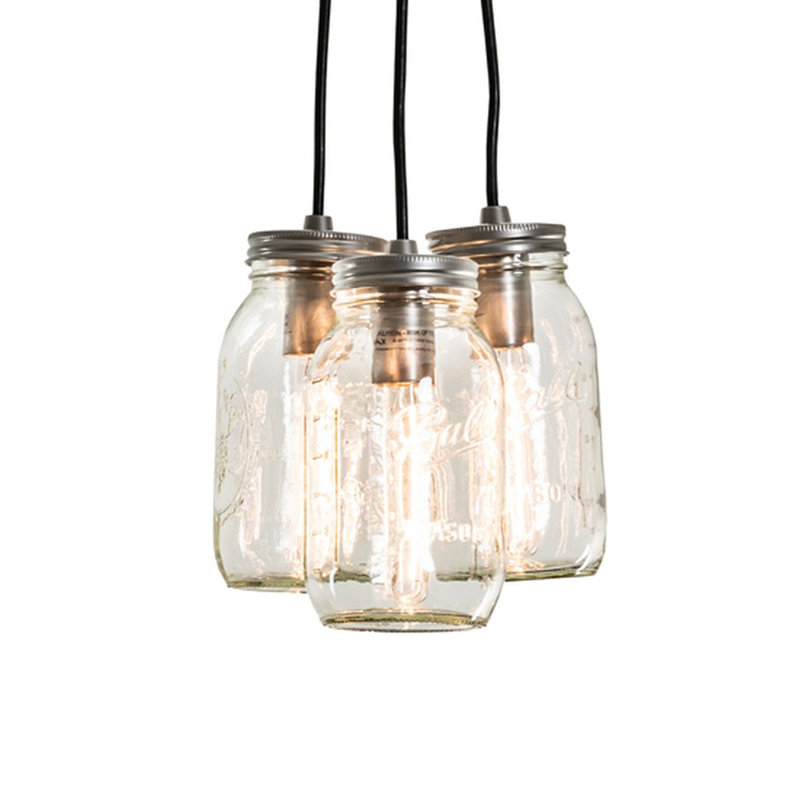 Mason Jar 3 - Light Pendant