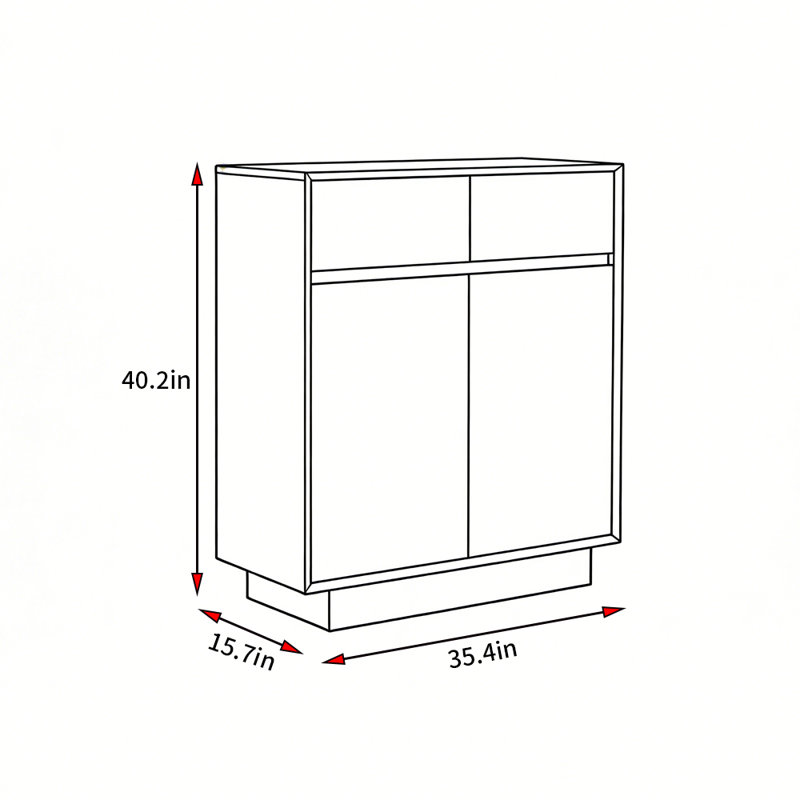 Nouvelle armoire d'appoint de style rétro chinois