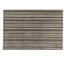 Striped Area Rug in Natural/Silver
