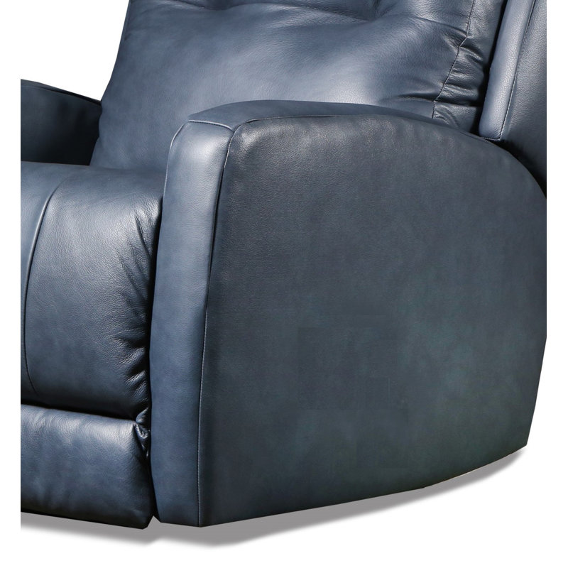 Bank Shot Leather Power Headrest zero clearance recliner  Recliner
