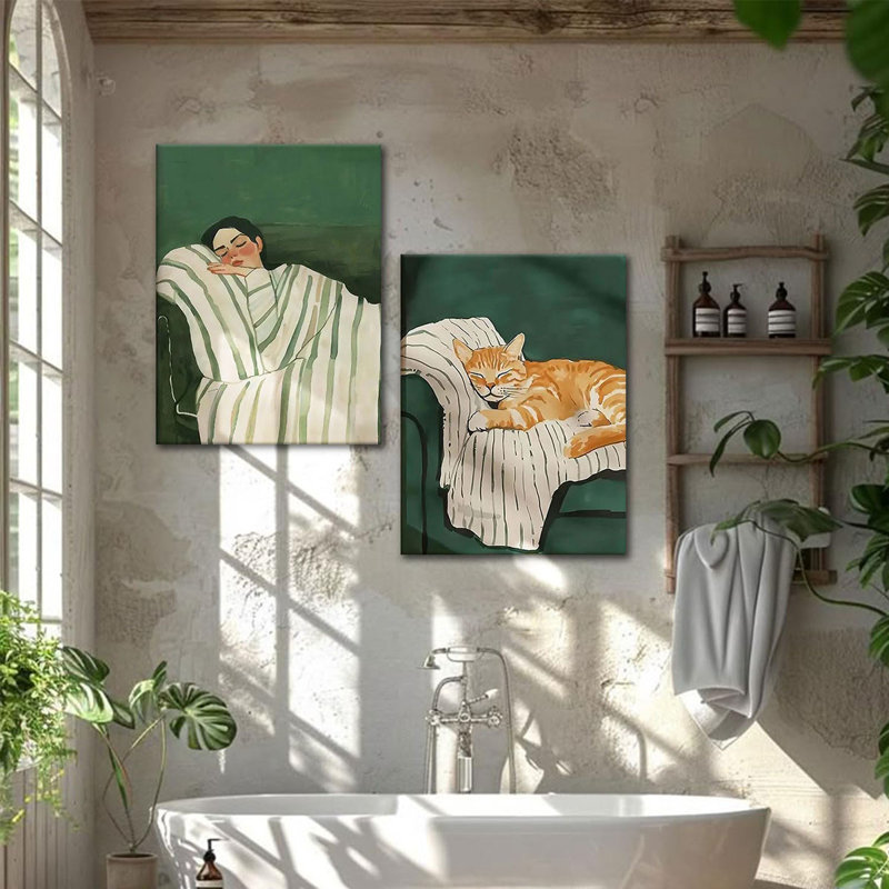 2 Piece Wrapped Canvas Print