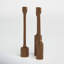Imbali 3 Piece 12.6" Metal Tabletop Candlestick Set-1826441