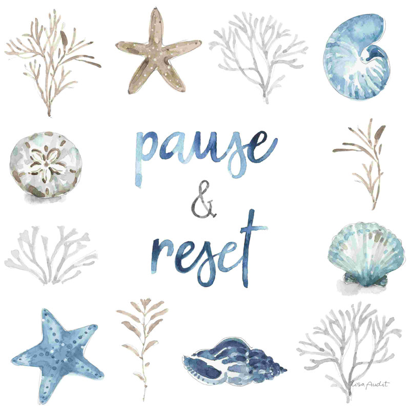 Blue Escape Coastal 10, H 30 po x l 30 po