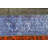 Antique Overdyed Blue Anatolian Patchwork Rug Ideal for Entryway in Small Size