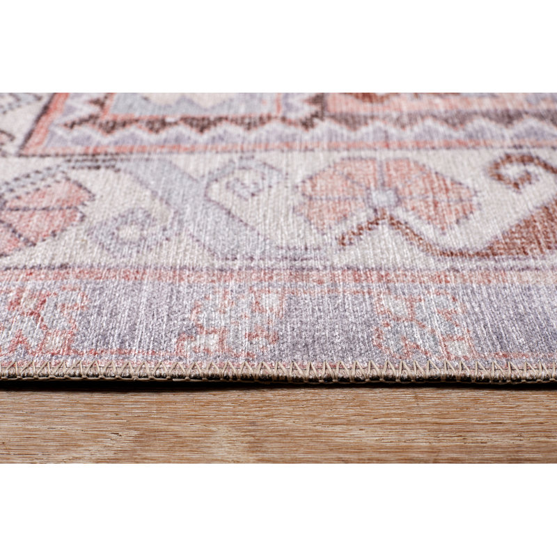Tapis médaillon Mattah Bergen, Rectangle 8 pi 4 po x 11 pi 6 po