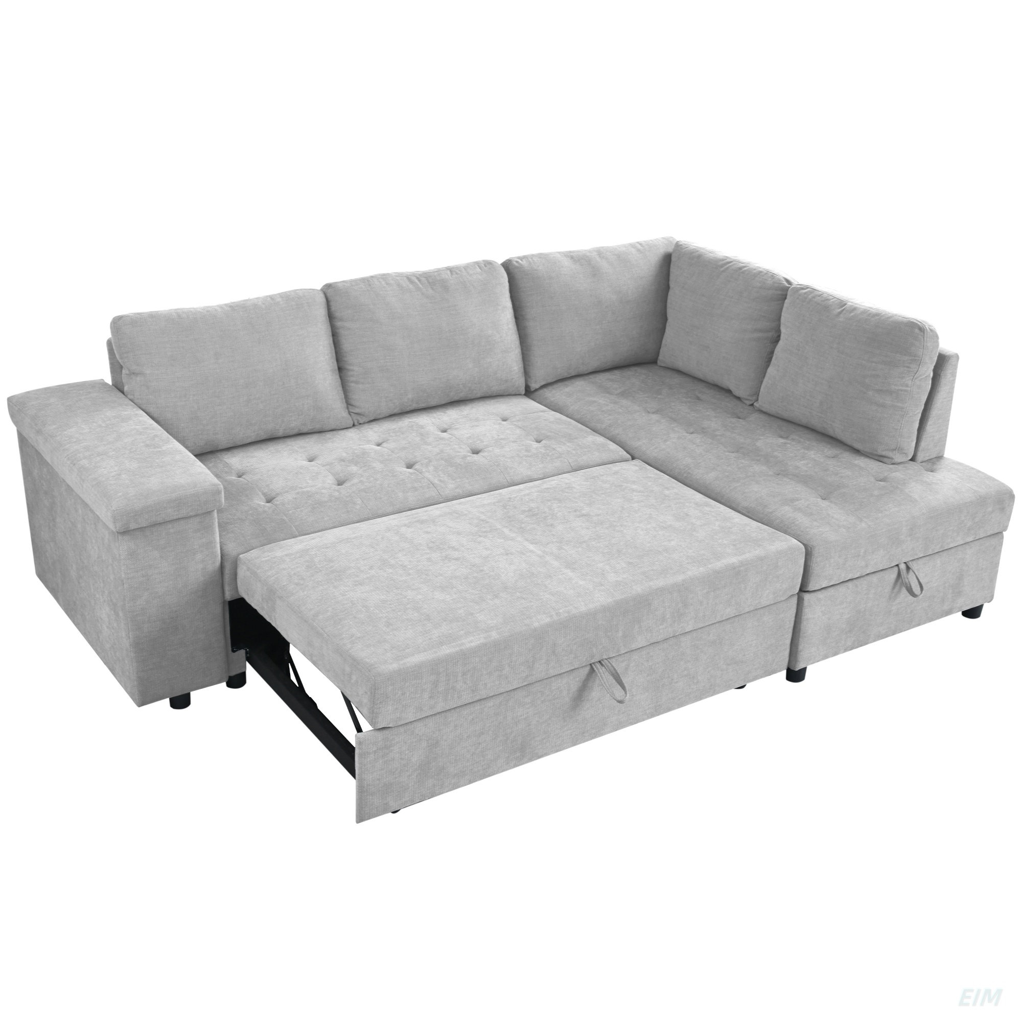 Latitude Run® 67-Inch Sofa Bed With Hidden Storage ,Effortless One