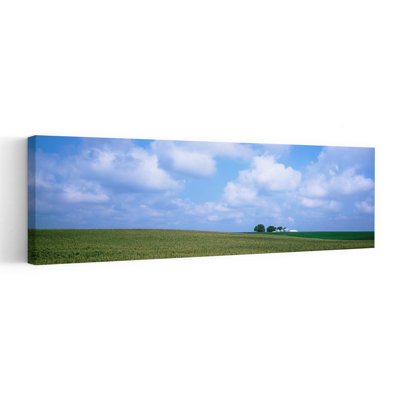 Vue panoramique d'un paysage, Marshall County, Iowa, États-Unis
