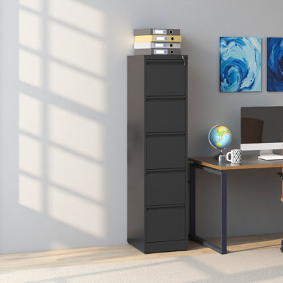 14.96 " Wide 5 Vertical Filing Cabinet