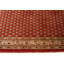 Tapis semi-antique rouille rouge