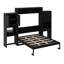 Grand lit escamotable mural avec bureau-990815604