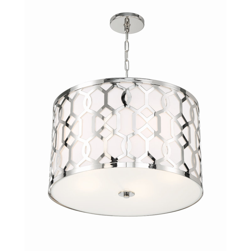 Jennings 5 - Light Chandelier, Nickel, 24.25" 5-Light