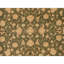 Tapis vert olive de haute qualité noué à la main