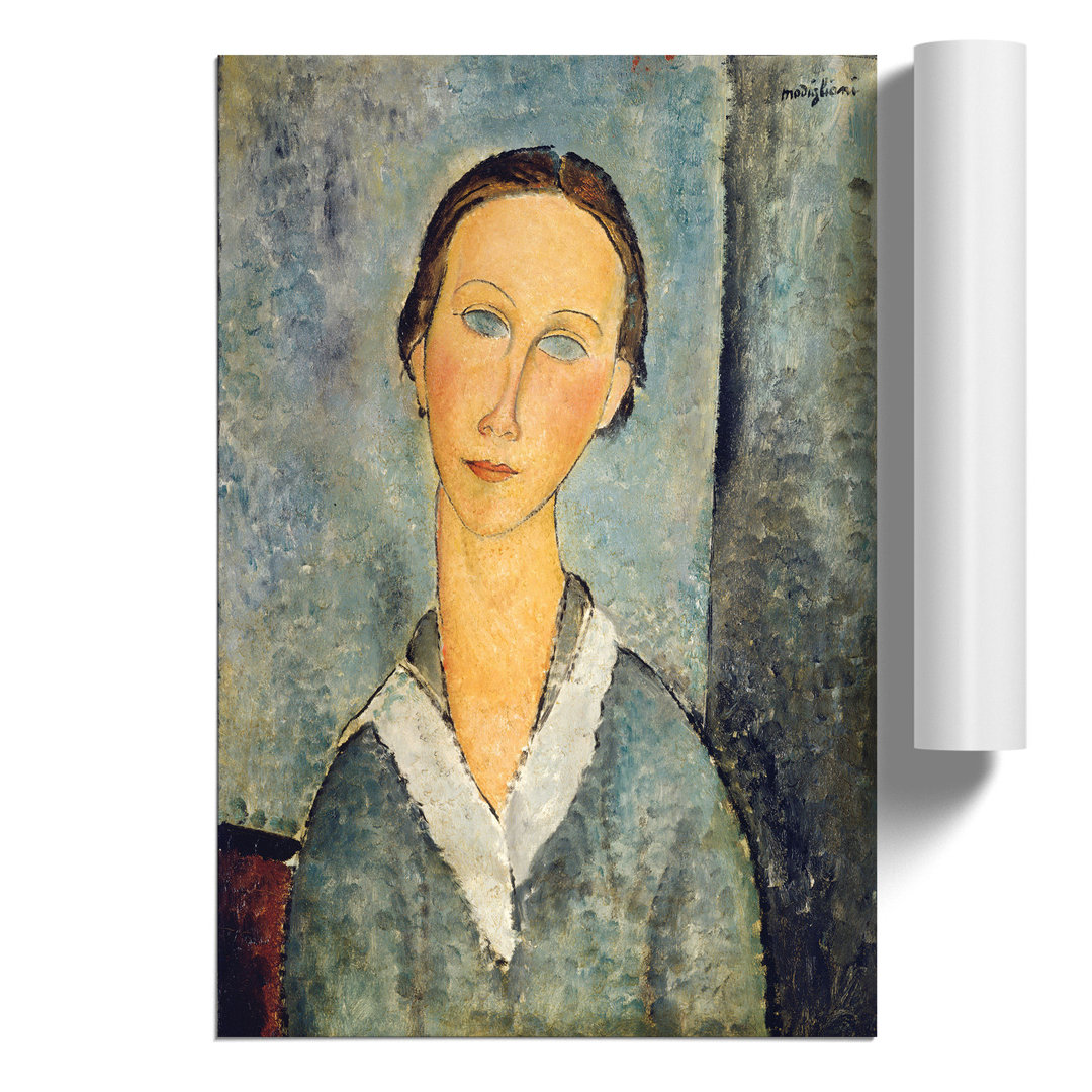 Portrait of a Girl by Amedeo Modigliani - Frameless Print