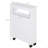 Wood Rolling Narrow Bathroom Side Storage Cabinet-1805897955