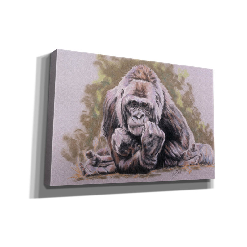 «Um-M-M» par Barbara Keith, art mural sur toile, H 40 po x l 60 po x P 1,5 po