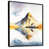Toile avec cadre flottant noir