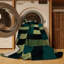 Tapis botanique brun lavable à la machine-627221418