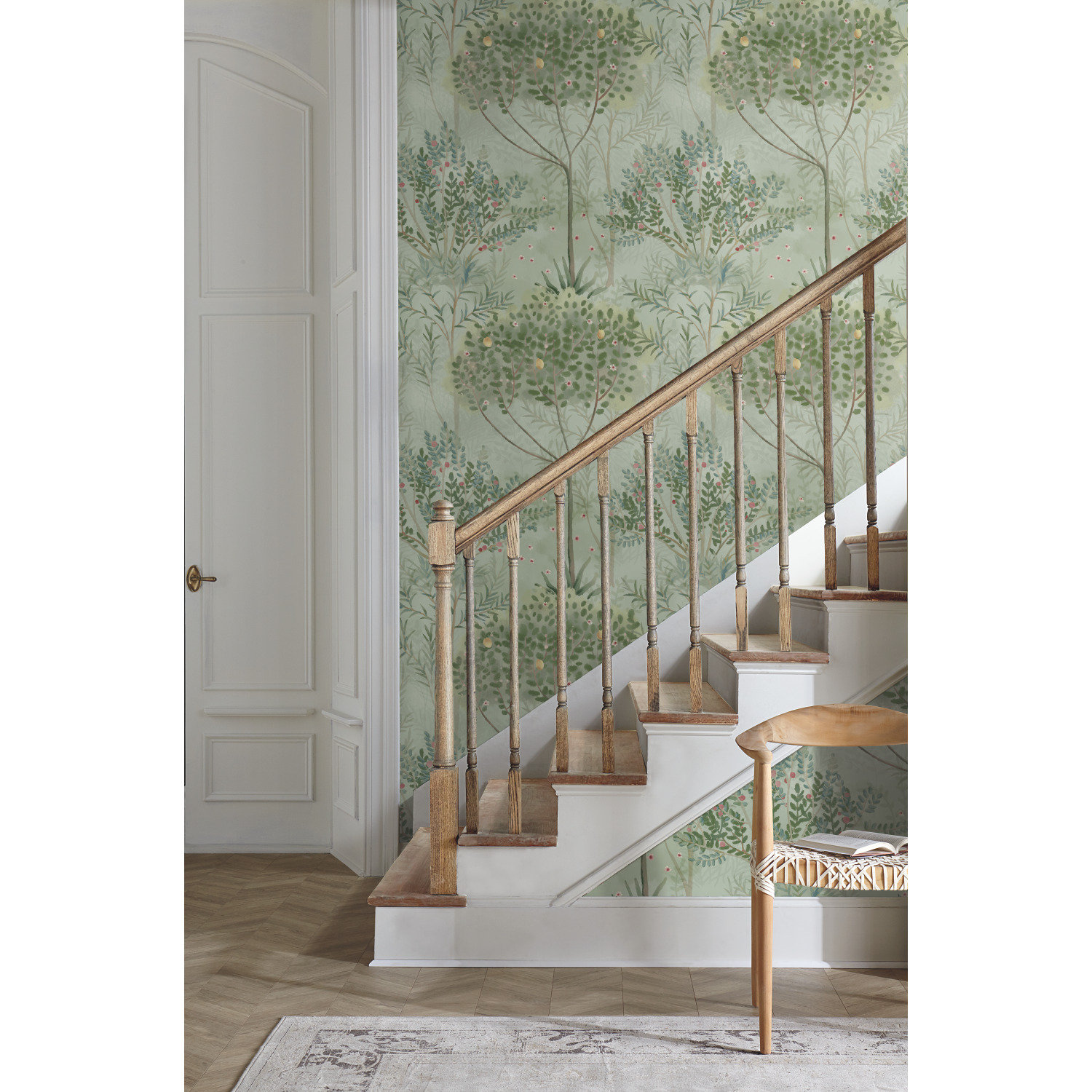 Astin Wallpaper Double Roll, Green