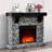 Troy 45'' W Electric Fireplace-166962999
