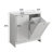 Tilt-Out Double Laundry Hamper Cabinet
