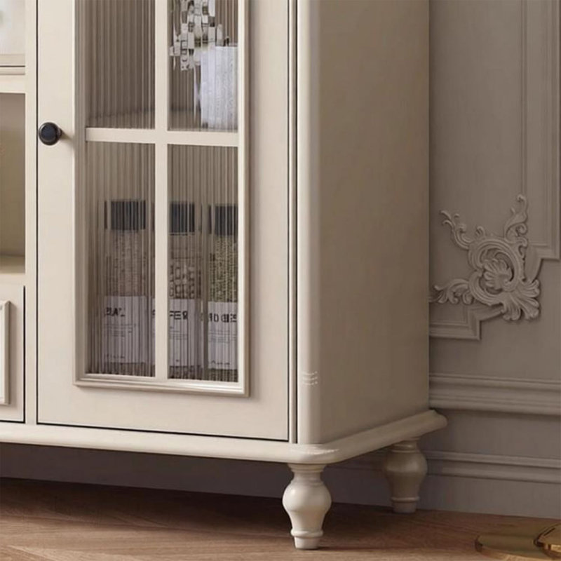 Buffet simple en bois massif