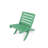Grandcourt Fully Assembled All-Weather Recycled HDPE Outdoor Folding Patio Chair-630115116
