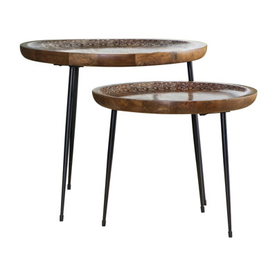 Tables gigognes 2 pièces Artura