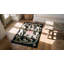 Antique American Hooked Rug American Black 1920s